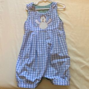 Boys toddler romper reversible